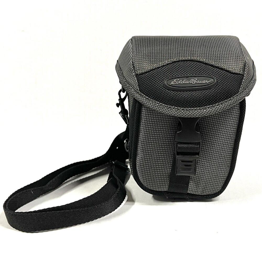 Eddie Bauer Ballistic Fabric Padded Camera Case W/ Shoulder Strap Point Shoot